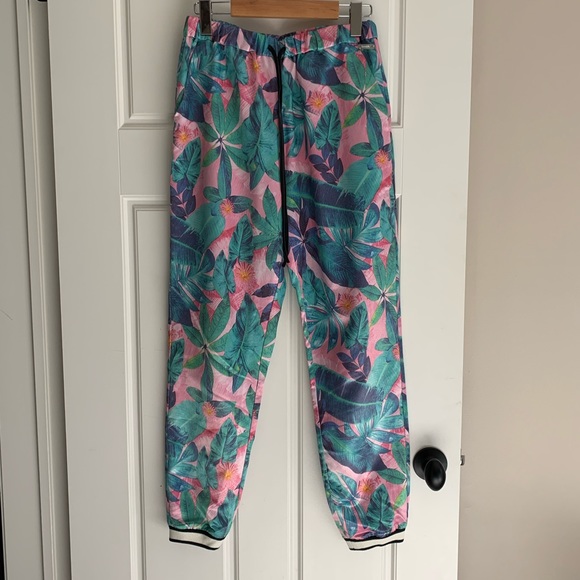 *SOLD* Tropical Bench sweatpants
